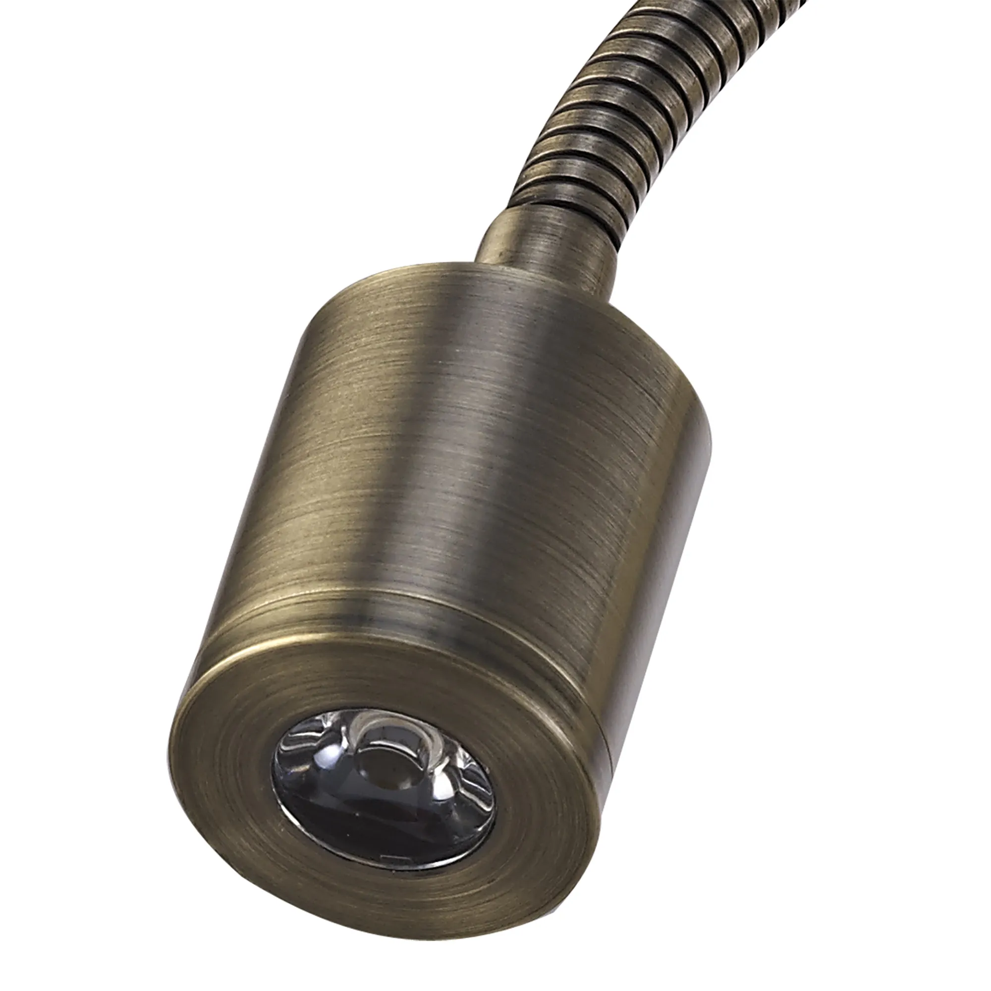 Winslow 3W LED Switched Wall Lamp Antique Brass D0195  Deco Winslow